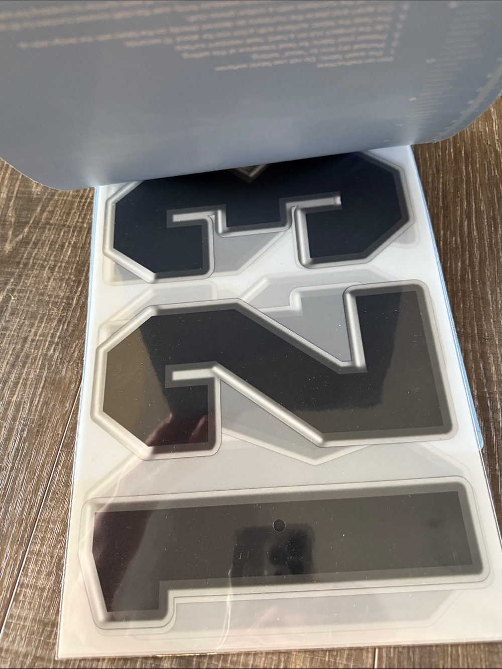 Iron-On Numbers & Letters - Picture 3 of 8